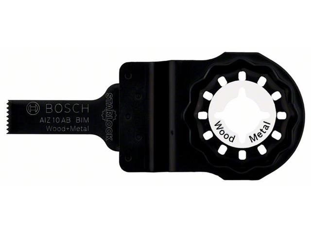 BIM Potopni žagin list Bosch AIZ 10 AB, Wood and Metal, Dimenzije:10x20mm, 2608661641