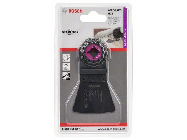 HCS Fleksibilno strgalo Bosch ATZ 52 SFC, Dimenzije: 52x38mm, 2608661647