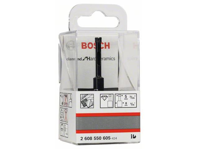 Diamantni svedri za mokro vrtanje Bosch Diamond for Hard Ceramics, Dimenzije: 5x35mm, 2608550605
