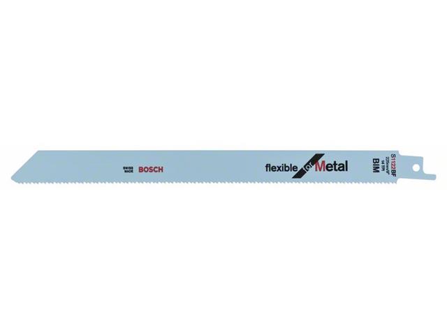 Listi za sabljasto žago Bosch S 1122 BF, kovina, Pakiranje: 25 kos, 2608657552