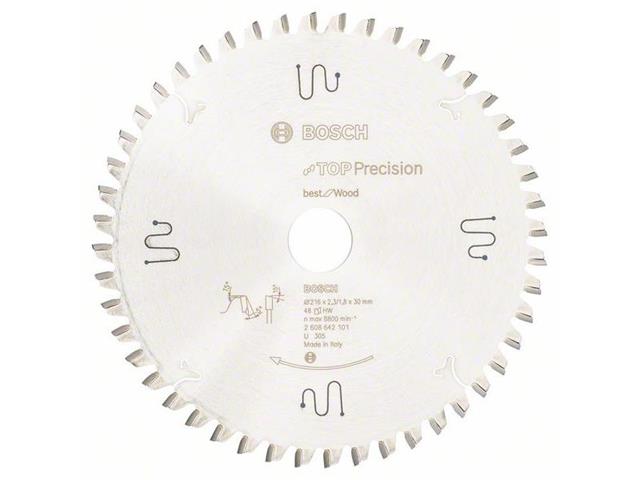 List krožne žage Top Precision Best for Wood 216 x 30 x 2,3 mm, 48