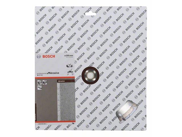 Diamantna rezalna plošča Bosch Standard for Abrasive, Dimenzije: 300x20/25,40x2,8x10mm, 2608602620