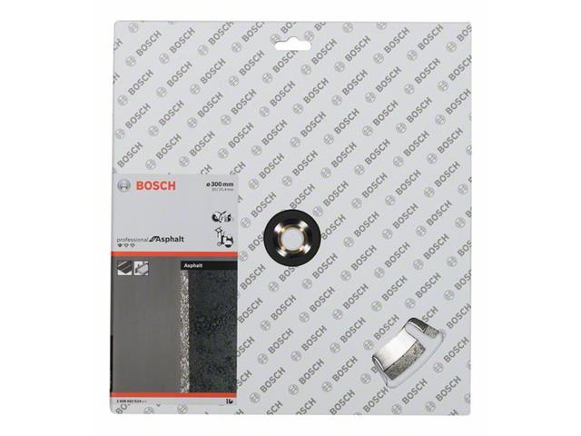 Diamantna rezalna plošča Bosch Standard for Asphalt, Dimenzije: 300x20/25,40x2,8x10mm, 2608602624