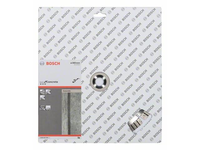 Diamantna rezalna plošča Bosch Best for Concrete, Dimenzije: 300x22,23x2,8x15 mm, 2608602656