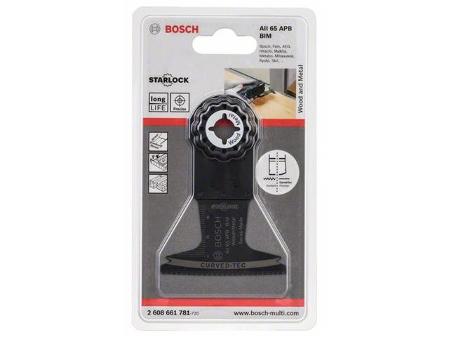 BIM Potopni žagin list AII 65 APB, Wood and Metal, Pakiranje: 4kos, Dimenzije: 40x65mm, 2608661781