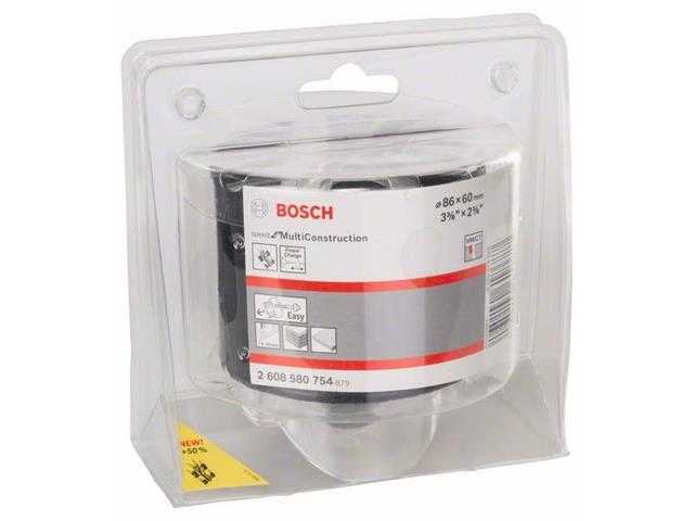 Žaga za izrezovanje lukenj Bosch Speed for Multi Construction, Dimenzije: 86 mm, 3 3/8