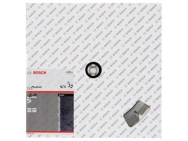 Diamantna rezalna plošča Bosch Best for Asphalt, Dimenzije: 400x20/25,40x3,2x12mm, 2608603642