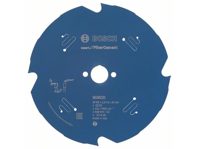 List za krožne žage Expert for Fiber Cement 165 x 20 x 2,2 mm, 4