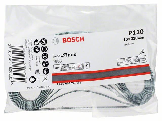 Brusilni trak Y580 10 x 330 mm, 120