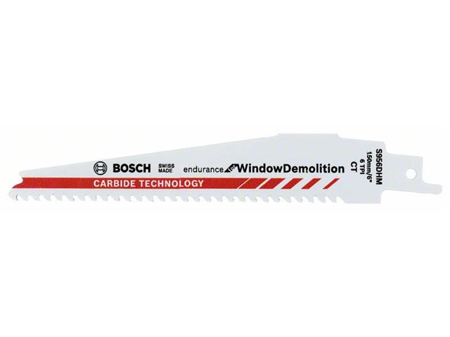 Listi za sabljasto žago Bosch S 956 DHM Carbide endurance for Window Demolition, Pakiranje: 1 kos,  2608653140