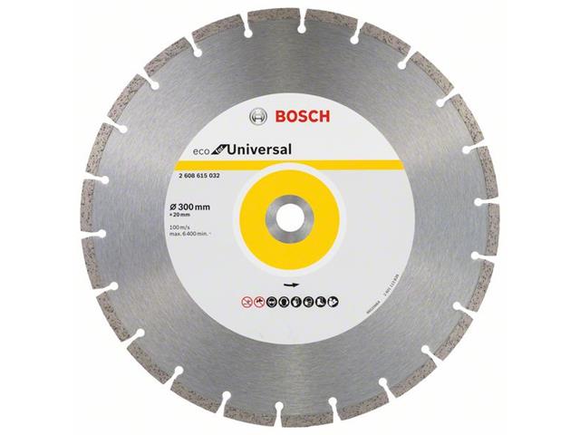 Diamantna rezalna plošča ECO For Universal 300x20x3.2x8