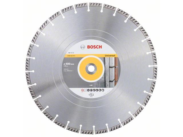 Diamantna rezalna plošča Bosch Standard for Universal, Pakiranje: 10kos, Dimenzije: 400x20x3.2x10mm, Kamen, 2608615072