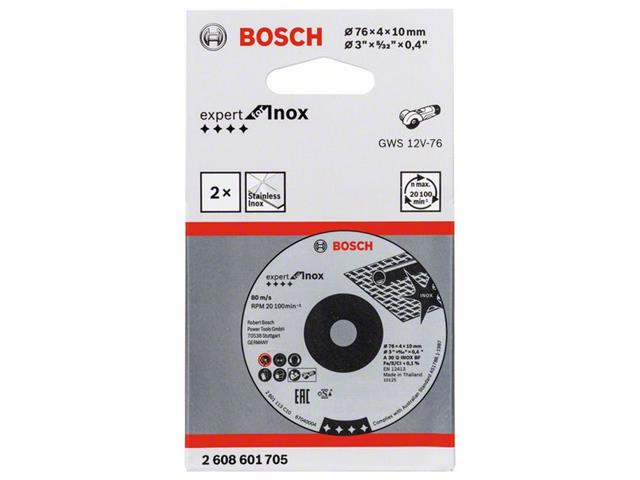 Brusilna plošča za kovino Bosch, Dimenzije: 76x4x10mm, 2608601705