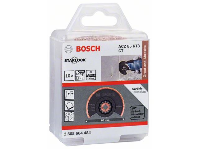 Segmentni žagin list Bosch RB ACZ 85 RT3, Pakiranje: 10 kos, Premer: 85mm, 2608664484