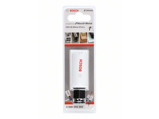 HSS BiM kronska žaga za izrezovanje lukenj Bosch za les in kovino, Dimenzije: 24x44mm, 2608594202