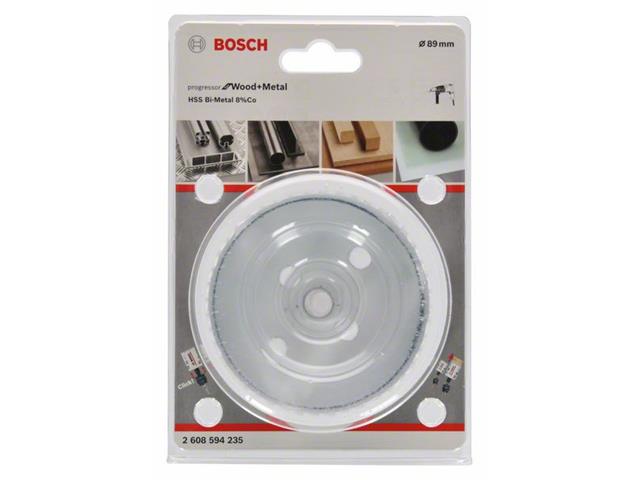 HSS BiM kronska žaga za izrezovanje lukenj Bosch za les in kovino, Dimenzije: 89x44mm, 2608594235