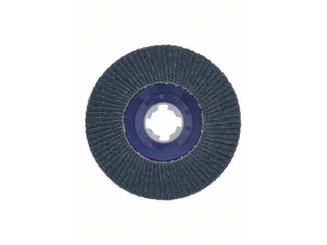 X-LOCK 1-delna lamelna brusilna plošča, kotna izvedba, vlaknena plošča za kovino,115mm, Zrnatost: 60, 2608619206