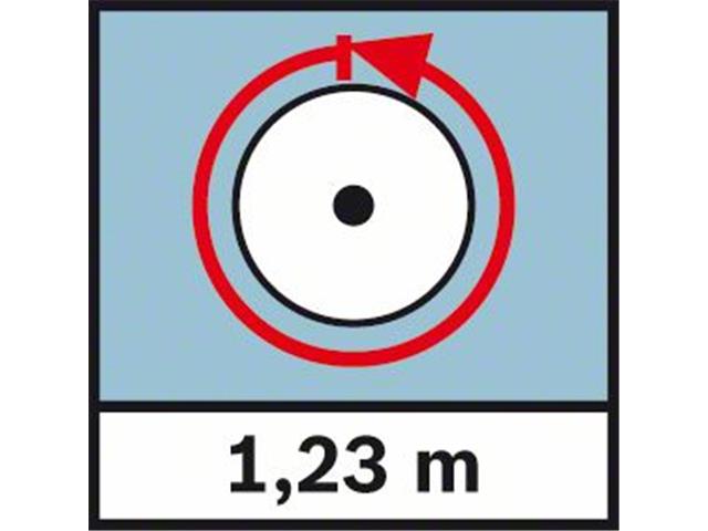 Merilno kolo Bosch GWM 40, 9999.99 m, 389,1 mm (1,22 m), Jeklo, 0601074100