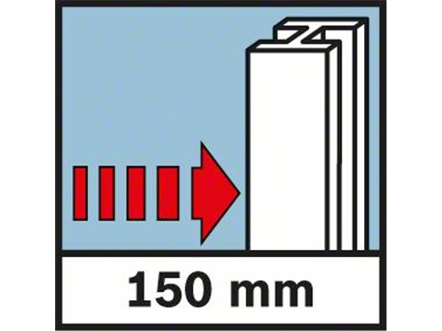 Digitalni stenski čitalnik Bosch D-tect 150, Zaščitna torbica, 4x1,5VLR6(AA), IP 54, 0.65kg, 0601010005