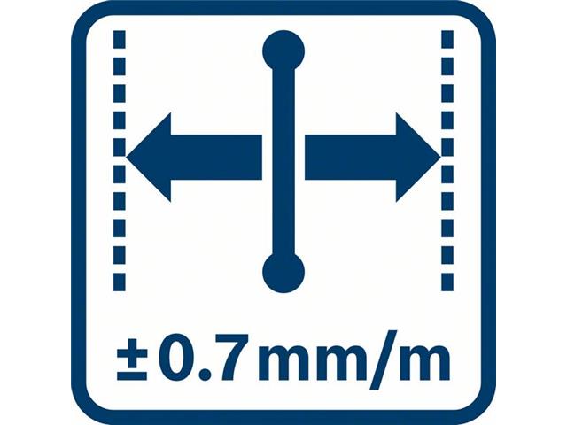 Kombinirani laser Bosch GCL 2-15, 15 M, ± 0,3 mm/m, ± 4°, 0601066E02