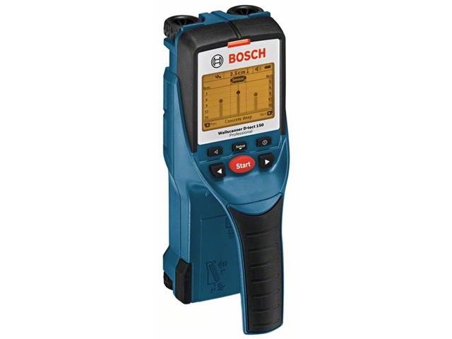 Digitalni stenski čitalnik Bosch D-tect 150, Zaščitna torbica, 4x1,5VLR6(AA), IP 54, 0.65kg, 0601010005